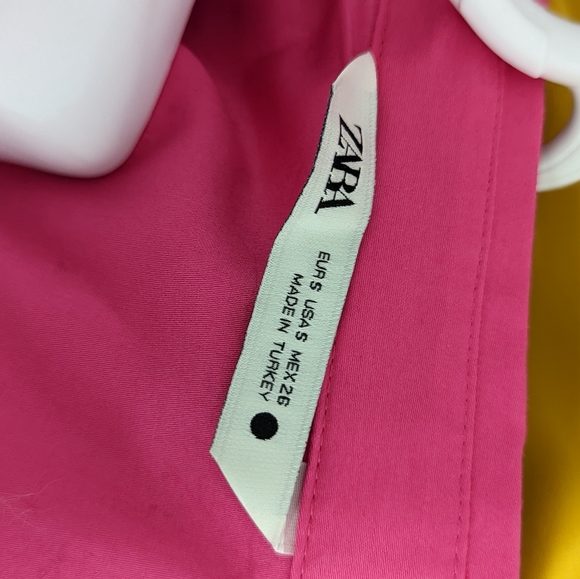 Zara poplin cropped shirt - Picture 5 of 8